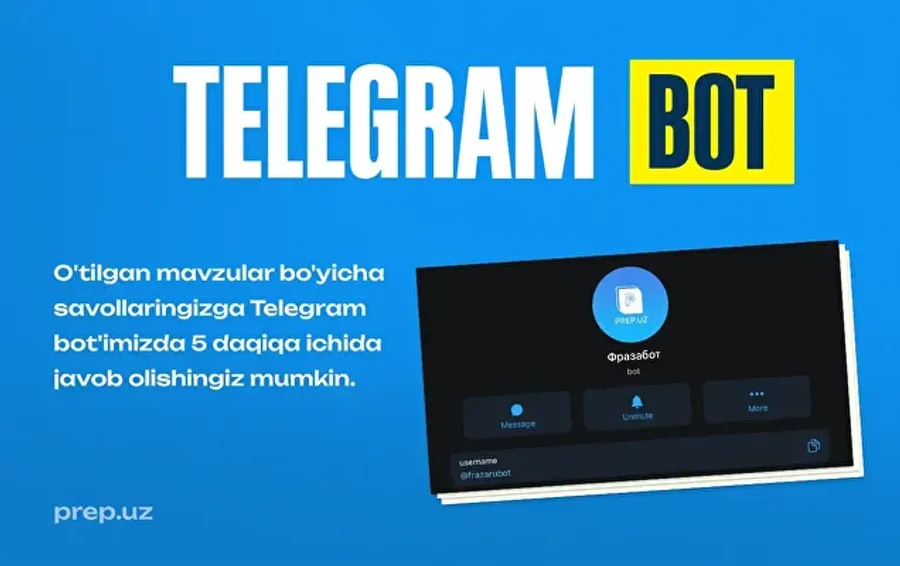 PREP.UZ rus tili kursi — eng yaxshi natijalar kafolatlangan